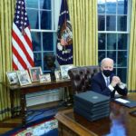 Joe Biden personaliza el Despacho Oval de la Casa Blanca