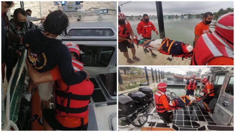 SEMAR realizó evacuación médica de tripulante pesquero en costas de Yucatán thumbnail