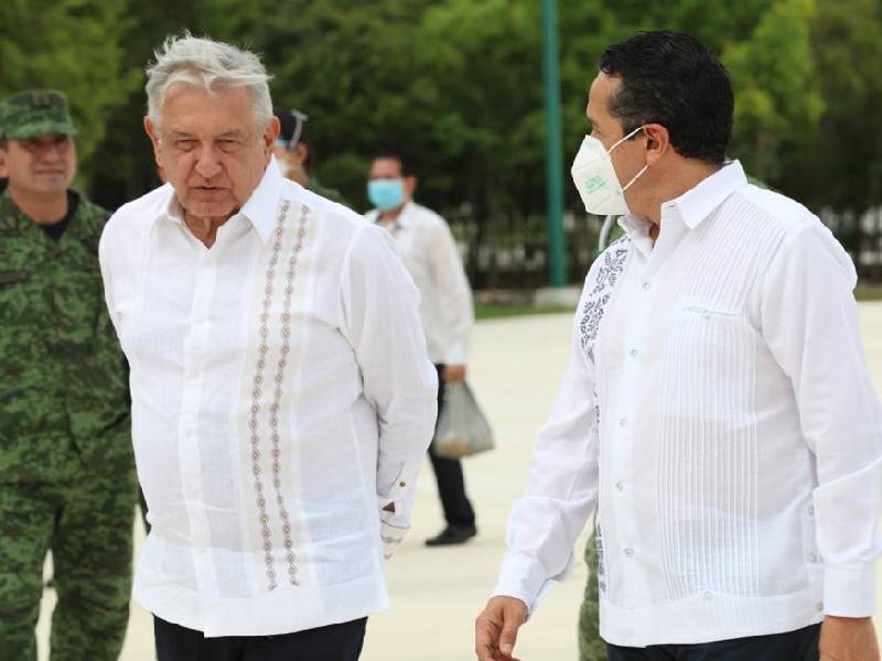 Visita rápida; AMLO estará este viernes en Cancún para supervisar obras del Tren Maya thumbnail