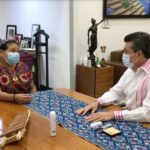 Sostiene Rutilio Escandón encuentro con Rigoberta Menchú, Premio Nobel de la Paz