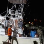 PERSONAL NAVAL REALIZA RESCATE AL NORESTE DE ISLA MUJERES