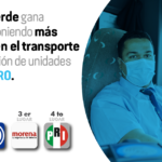 El Partido Verde gana ranking proponiendo más seguridad en el transporte de Querétaro