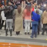 Acto histórico: panistas ante manifestación de periodistas en San Lázaro