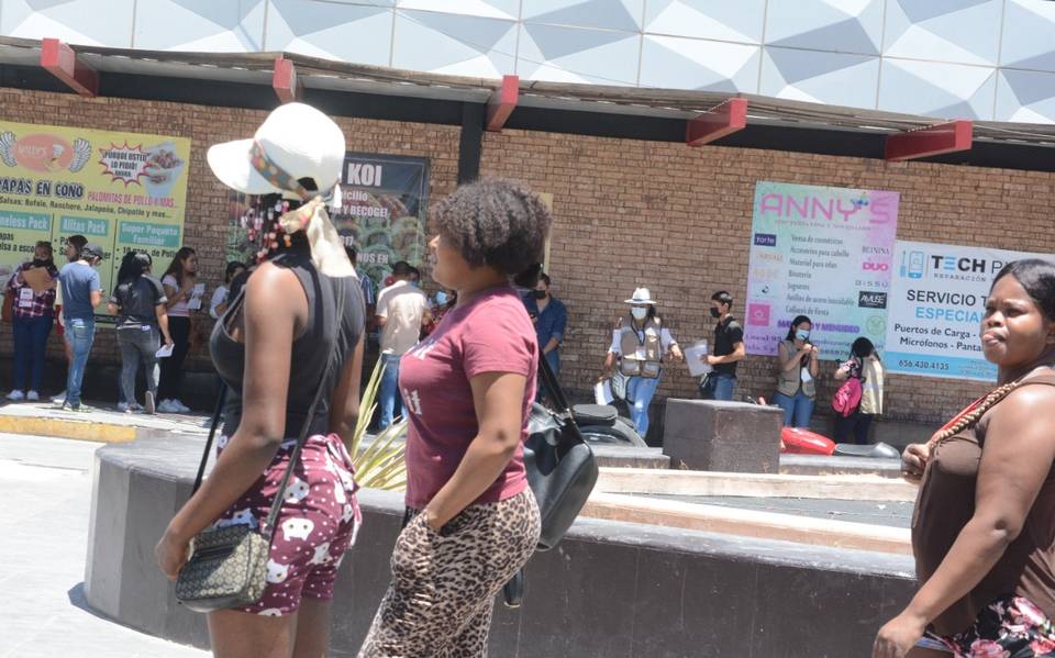 Aumenta la llegada de migrantes haitianos a Juárez