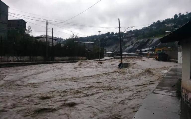 Fuertes lluvias causaron estragos en el estado