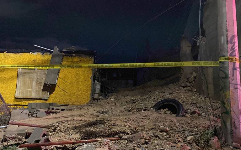 Atiene Protección Civil reporte de barda colapsada por las lluvias