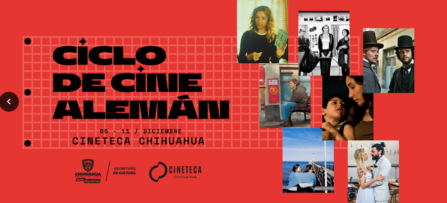 Cineteca Chihuahua proyectará de forma gratuita Ciclo de Cine Alemán