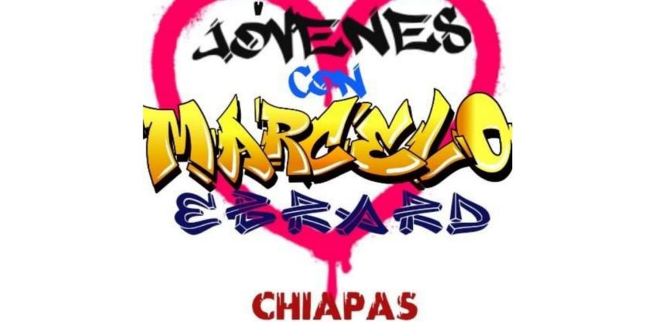 Los corazones de Marcelo Ebrard, pronto en bardas de Chiapas