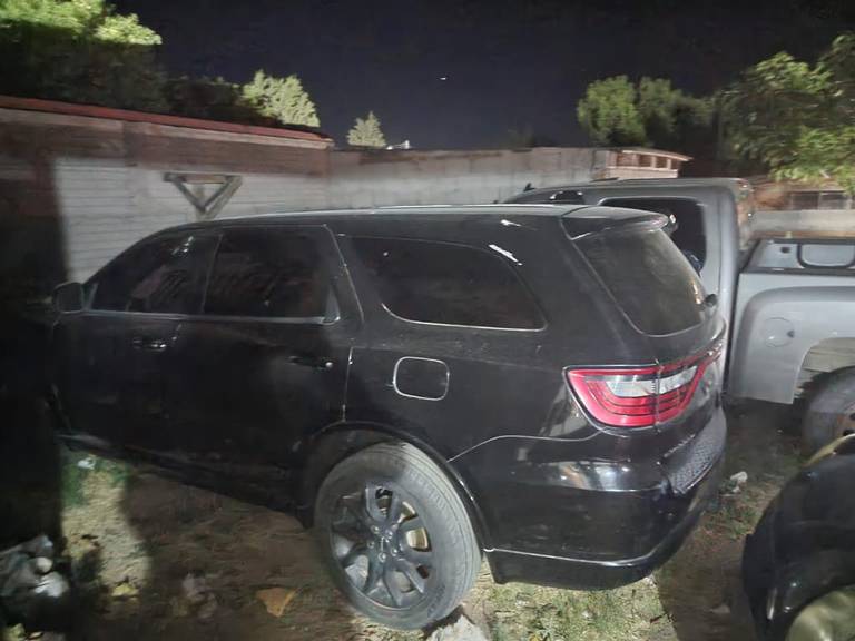 Asegura SSPE vehículos robados y equipo táctico durante cateo en Casas Grandes