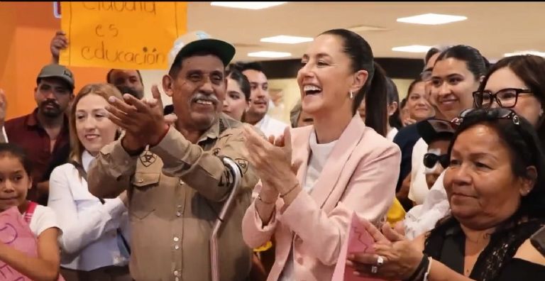 Claudia Sheinbaum llega a Chihuahua e impartirá conferencia magistral “Políticas exitosas” thumbnail
