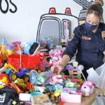Continúa la colecta de juguetes de los Bomberos