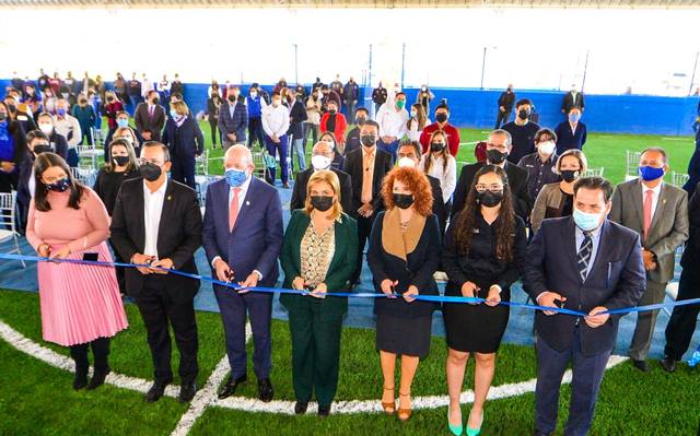 Inauguran rehabilitación de cancha del Tecnológico de Chihuahua thumbnail