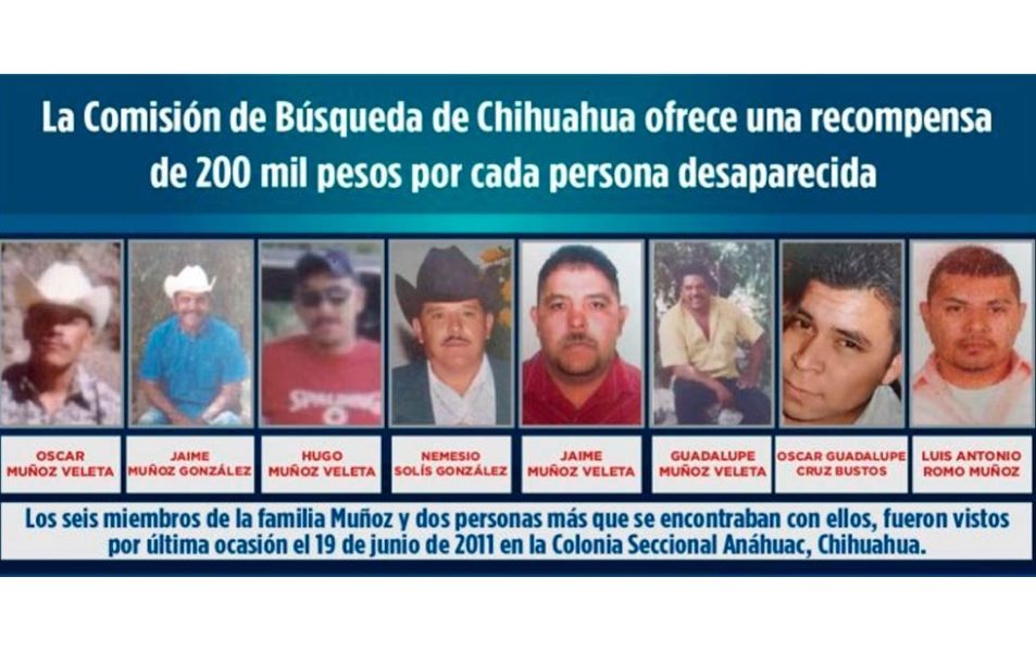 Ofrecen recompensa por familia desaparecida hace 10 años