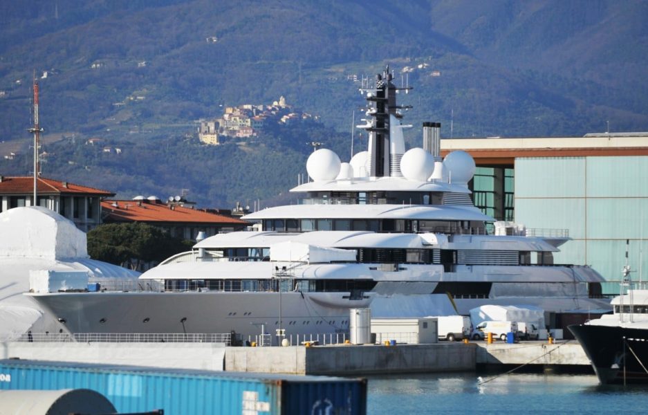 Italia confisca el supuesto yate de Putin valorado en 650 millones de euros