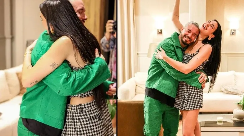 Así piropeó Dua Lipa a J Balvin