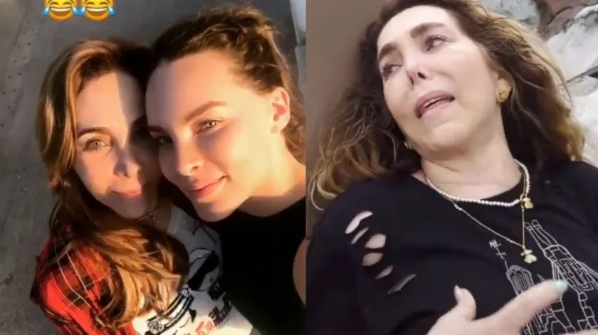 Belinda hace que su mamá se suba a una montaña rusa y su reacción se hace viral thumbnail