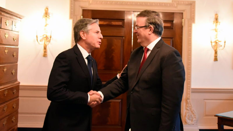 Blinken y Ebrard preparan el viaje de Joe Biden a México thumbnail