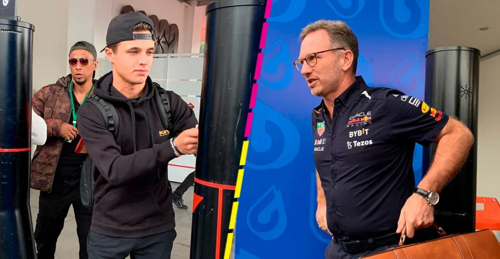 Chris Horner confiesa acercamientos de Red Bull con Lando Norris previo a la renovación de Checo thumbnail