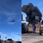 Confirman 6 muertos en choque de aviones en Texas, Estados Unidos