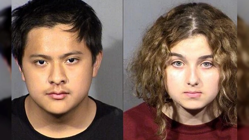 Dan cadena perpetua a novios adolescentes por matar al padre de la joven en Las Vegas thumbnail