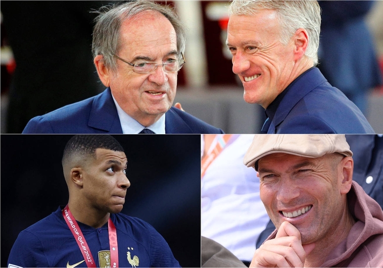 Del desprecio a Zidane a la respuesta de Mbappé: las horas más tensas del fútbol francés