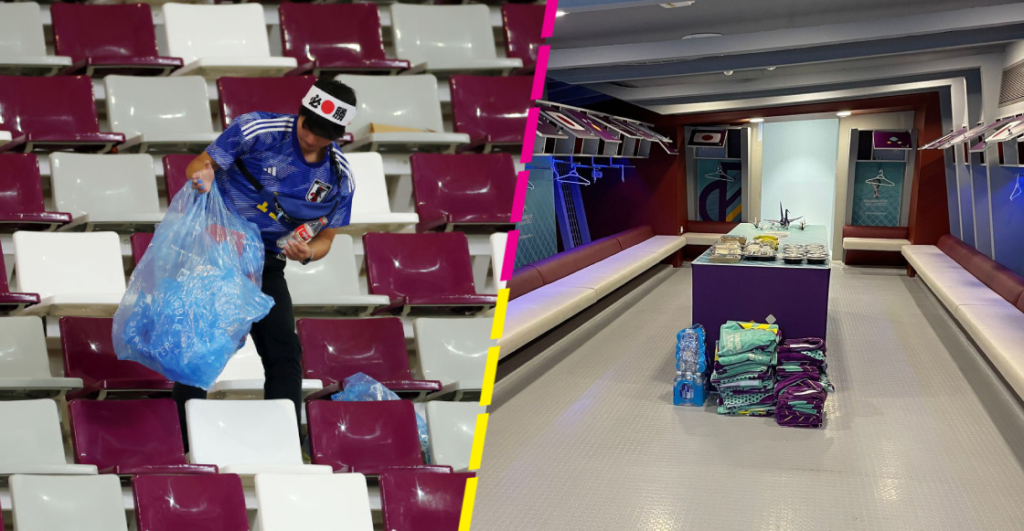 Domo arigato FIFA agradece a Japón por limpiar el estadio y su vestidor en Qatar 2022 thumbnail