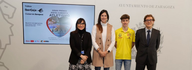 Este sábado regresa el mejor atletismo al renovado palacio de los deportes de zaragoza