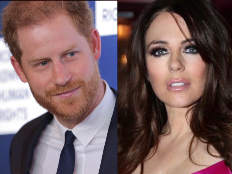 Elizabeth Hurley responde si fue la primera vez del príncipe Harry