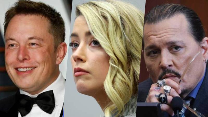 Esto dijo Elon Musk sobre el juicio entre su ex Amber Heard y Johnny Depp