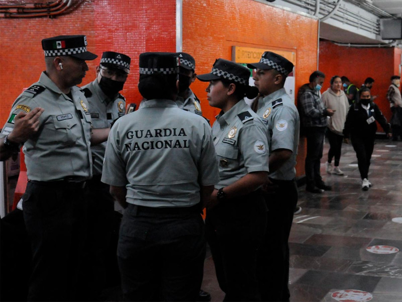 GN mantiene 90 elementos para vigilar instalaciones del Metro thumbnail