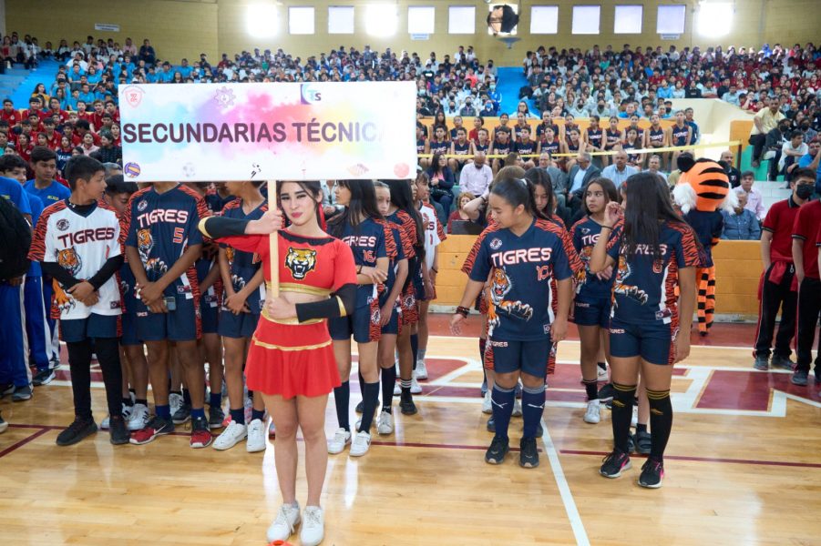 Inauguran en Delicias Convivencias Deportivas Escolares de Secundaria en la región Centro Sur