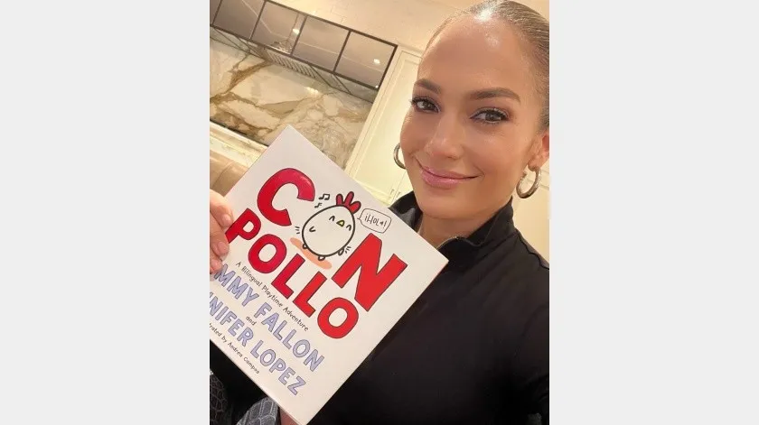 Jennifer López publica su primer libro infantil ‘Con poll