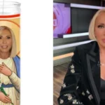 Laura Bozzo le reza a veladora con su imagen: «Santa Laura»