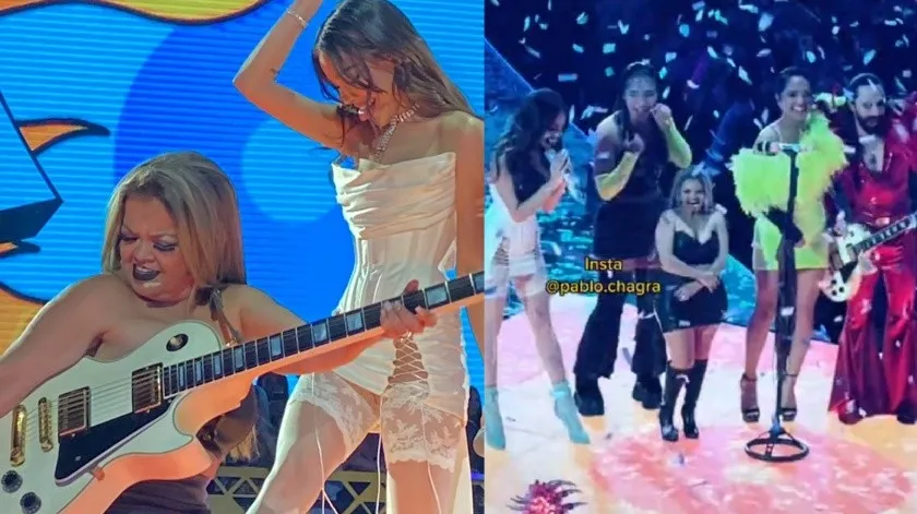 Luz María comparte escenario con Danna Paola y Moderatto en los MTV Miaw