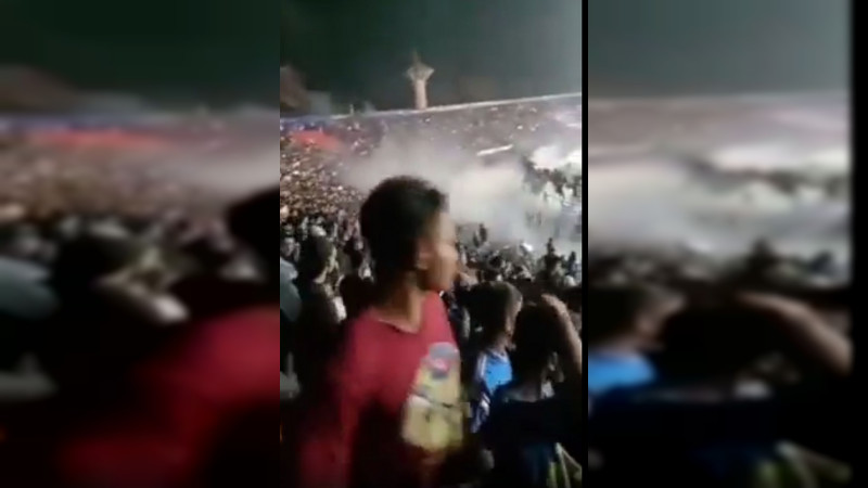 Más de 100 muertos y 180 heridos deja pelea campal en estadio de Indonesia