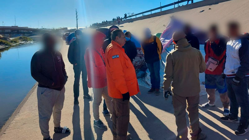 Más de 50 migrantes optan por pedir asistencia en Chihuahua; recibirán visas humanitarias y CURP