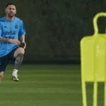 Messi entrena con normalidad y lleva calma a la Argentina