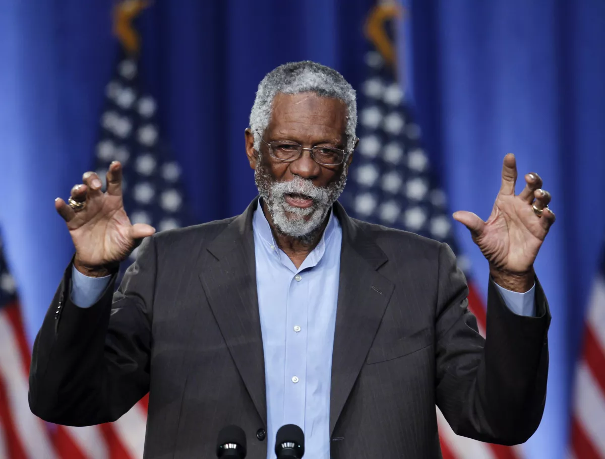 NBA retira número 6 de Bill Russell, algo inédito en la liga