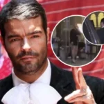 Pablo Montero olvidó a su acompañante en su intento de huir de la prensa