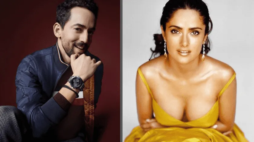 ¿Salma Hayek y Luis Gerardo Méndez harán una película juntos?