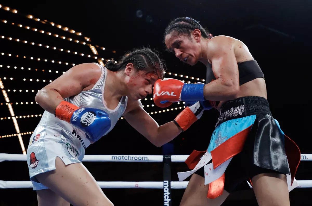 Serrano vence por voto unánime a Cruz y es campeona absoluta de peso pluma