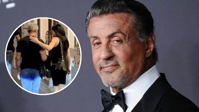 Sylvester Stallone es captado paseando junto a una misteriosa mujer en Italia