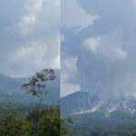 Volcán Rincón de la Vieja hace erupción en Costa Rica