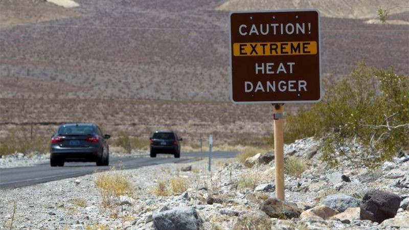 Temperatura récord de la Tierra: el Valle de la Muerte