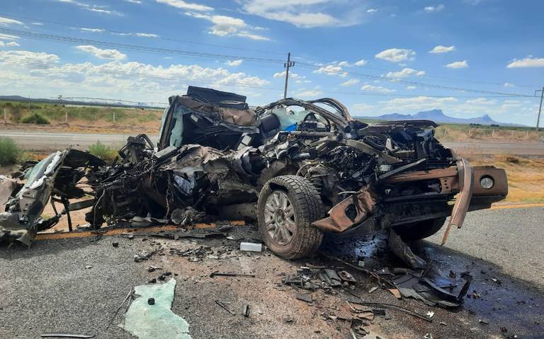 Fallece pareja tras fuerte accidente en la carretera a Juárez