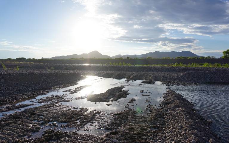 Quedan inconclusos los trabajos de reforzamiento del bordo del río San Pedro