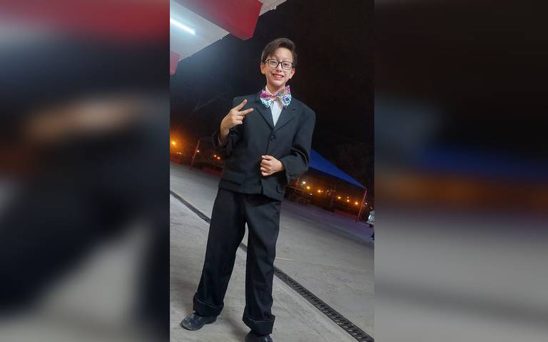 Un niño con talento, disposición y entrega Diego Mike Guzmán