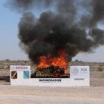 FGR incinera más de media tonelada de narcóticos en Ciudad Juárez