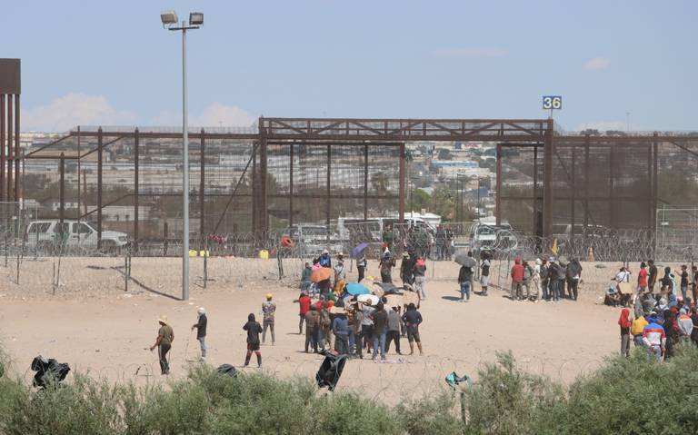 Llegan 10 mil migrantes diariamente a la frontera norte: AMLO