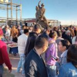 Arriban cientos de simpatizantes de Xóchitl Gálvez al Polifórum Chihuahua